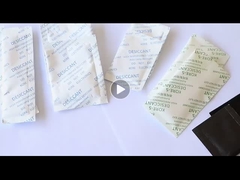 Białego proszku zapobiegania pleśni Mgcl2 Desiccant Packs Anti Mold Sticker