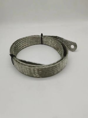 Połączenie elektryczne z płaską miedzianą przędzyą, o wysokiej odporności na korozję