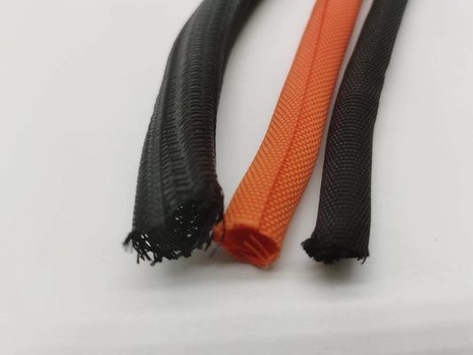 Samozamykający się projekt PET Włóczniany kabl Sleeving Flame-retardant For Cable Management