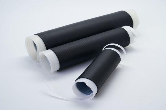 Kabel Płynny Kauczuk Silikonowy LSR Zestawy końcowe do zamrażania na zimno Czapka końcowa Czarna Zestawy do splizgu na zimno