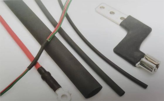 Bezhalonowy dopasowany klejnot ścienny powlekany do kurczenia ciepła Rury poliolefinowe Opóźniające płomień