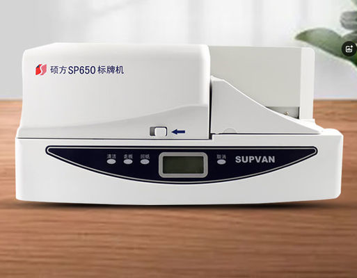 SP 650 Drukarka etykiet PVC Automatyczny ciągły dostęp Drukarka listy kabli zasilających telekomunikacyjnych